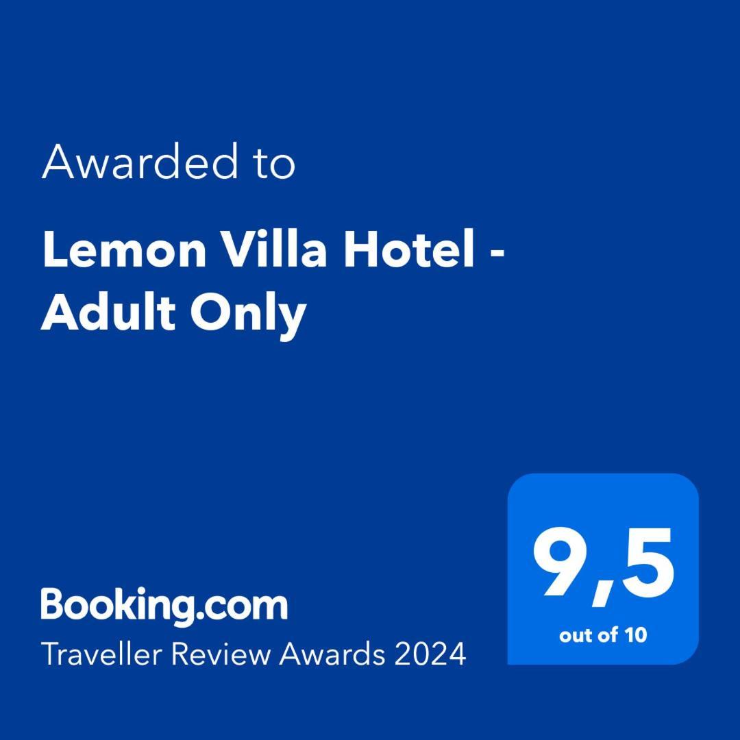 Lemon Villa Hotel - Adult Only Alanya Esterno foto